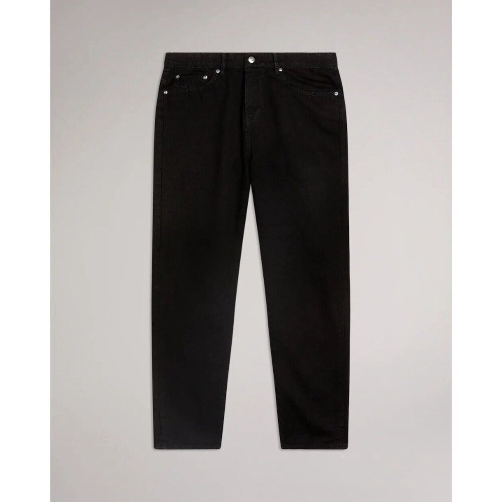 Ted Baker Camdun Slim Leg Denim Jeans Black 30x32 NWT $165